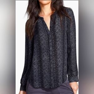 Joie Janelle Reptile print Blouse